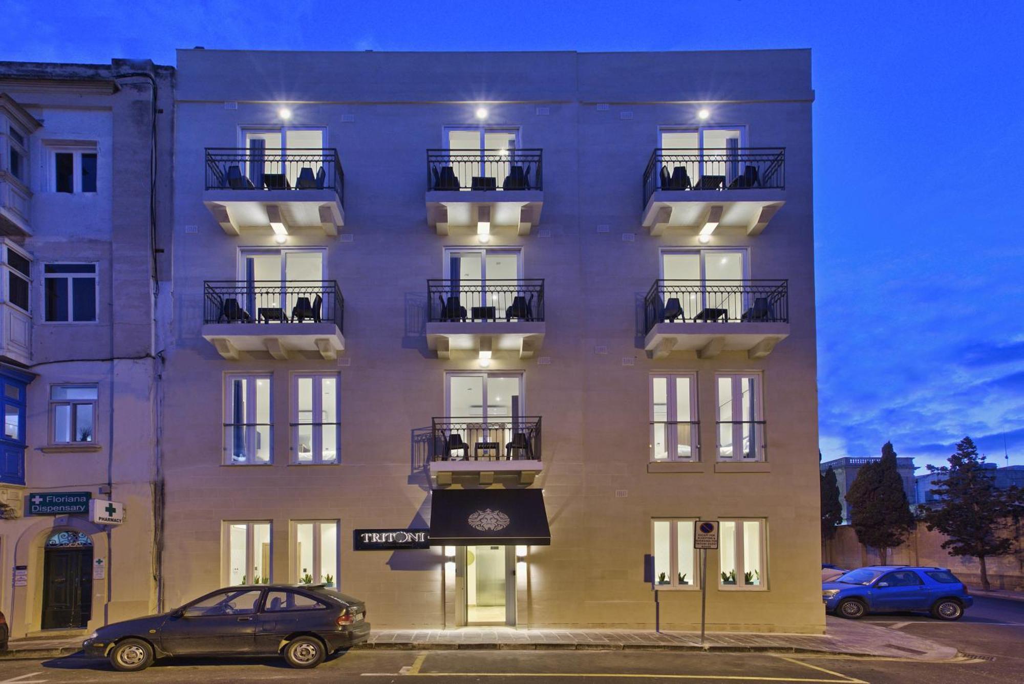 Tritoni Valletta Boutique Hotel Флориана Экстерьер фото